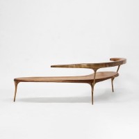 <a href="https://www.galeriegosserez.com/artistes/loellmann-valentin.html">Valentin Loellmann </a> - Brass - Corner bench
